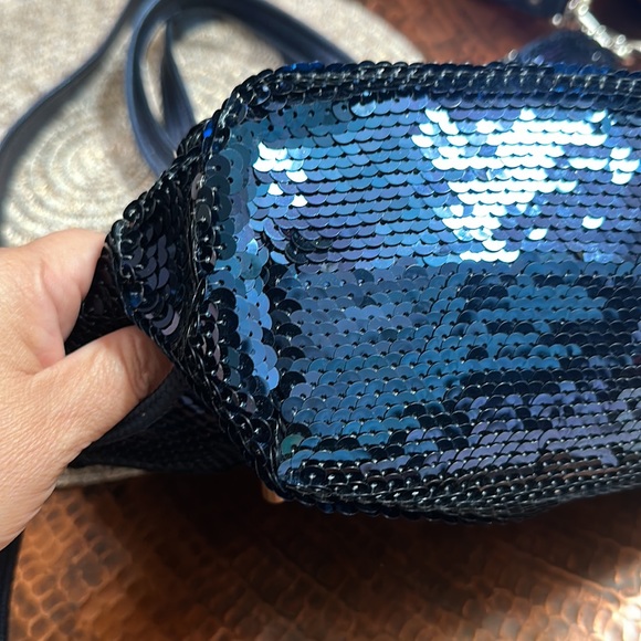 Coach poppy navy blue sequins limited edition - Picture 3 of 11